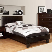 Winn Park Cal.King, E.King, Twin, & Full Bed Chrome, Gray, Brown, & Chrome - R&R Furniture Gallery (Fountain Valley, CA)