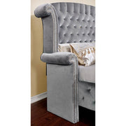 Alzir Night Stand Gray - R&R Furniture Gallery (Fountain Valley, CA)
