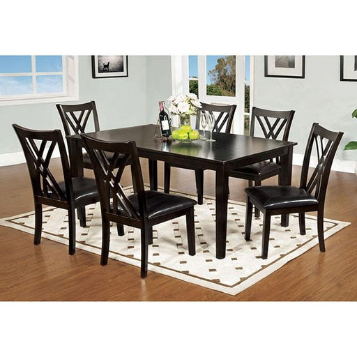 Springhill 7 Pc. Dining Table Set - R&R Furniture Gallery (Fountain Valley, CA)