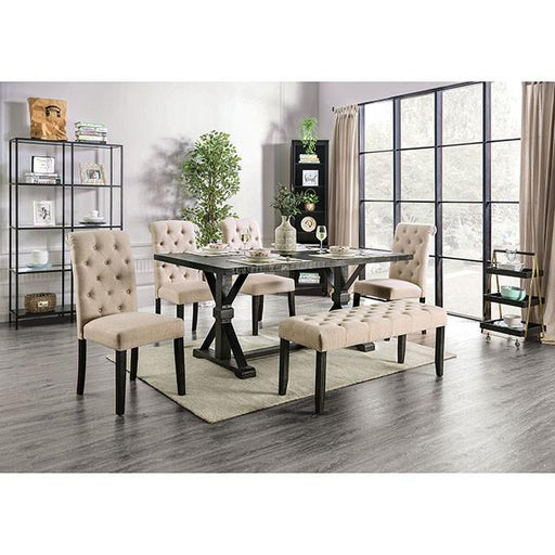 ALFRED Dining Table - R&R Furniture Gallery (Fountain Valley, CA)