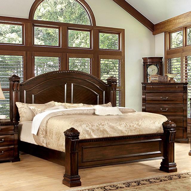 BURLEIGH Cherry Cal.King, E.King & Queen Bed - R&R Furniture Gallery (Fountain Valley, CA)