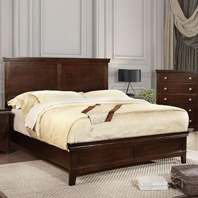 Spruce Bed Chrome & Expresso - R&R Furniture Gallery (Fountain Valley, CA)