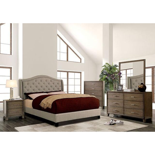 Carly Bed Grey & Brown - R&R Furniture Gallery (Fountain Valley, CA)