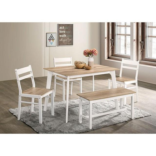 Debbie 5 Pc. Dining Table Set - R&R Furniture Gallery (Fountain Valley, CA)