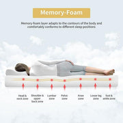 Artemisia 8" Memory Foam Mattress White - R&R Furniture Gallery (Fountain Valley, CA)