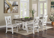 AULETTA Dining Table, Gray - R&R Furniture Gallery (Fountain Valley, CA)