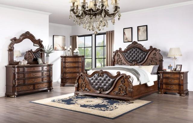 ESPARANZA Mirror, Brown Cherry - R&R Furniture Gallery (Fountain Valley, CA)