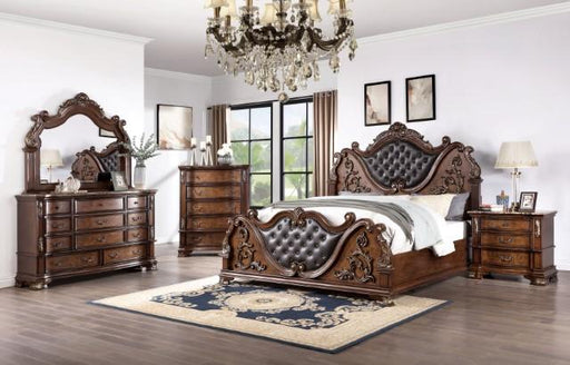 ESPARANZA Mirror, Brown Cherry - R&R Furniture Gallery (Fountain Valley, CA)