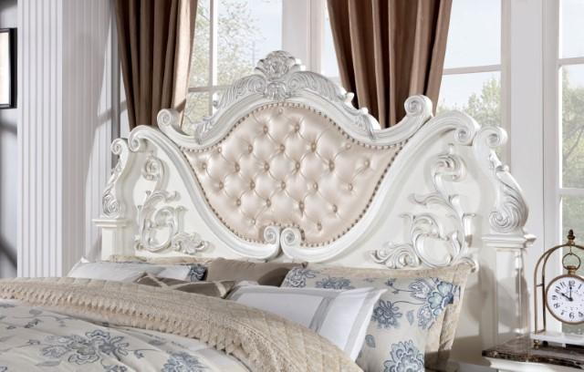 Esparanza Bed Cherry & White - R&R Furniture Gallery (Fountain Valley, CA)