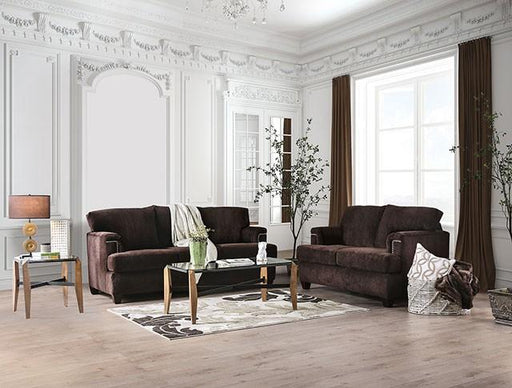 Brynlee Chocolate Sofa (*Pillows Sold Separately) - R&R Furniture Gallery (Fountain Valley, CA)