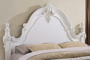 Francione Bed Chrome & Cherry - R&R Furniture Gallery (Fountain Valley, CA)