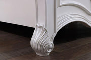 Francione Bed Chrome & Cherry - R&R Furniture Gallery (Fountain Valley, CA)