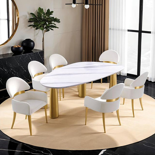 Northam 7 Pc Dining Table Set - R&R Furniture Gallery (Fountain Valley, CA)
