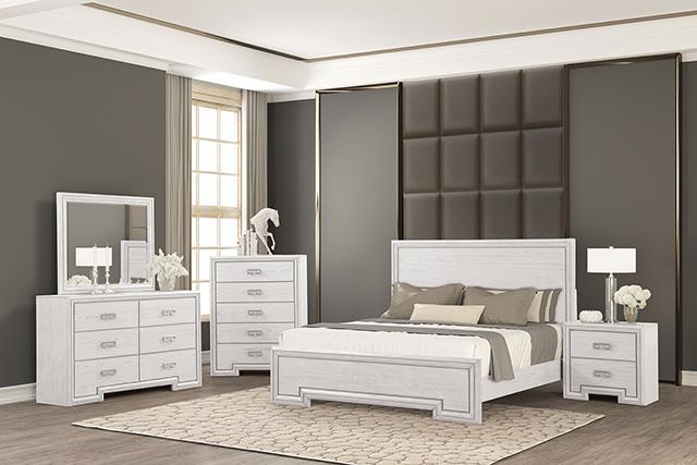 Basilone Queen Bed - R&R Furniture Gallery (Fountain Valley, CA)