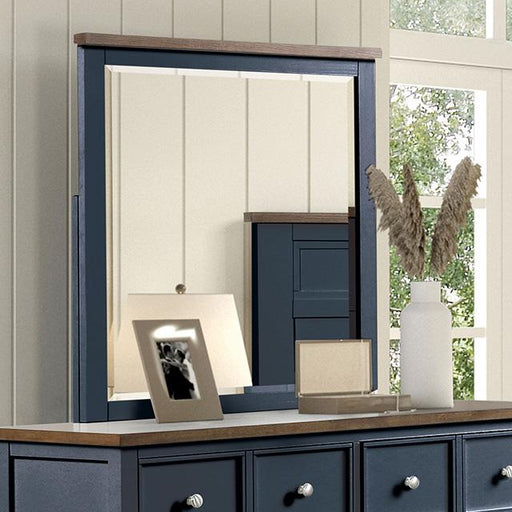Bed Pinetop Blue & White - R&R Furniture Gallery (Fountain Valley, CA)