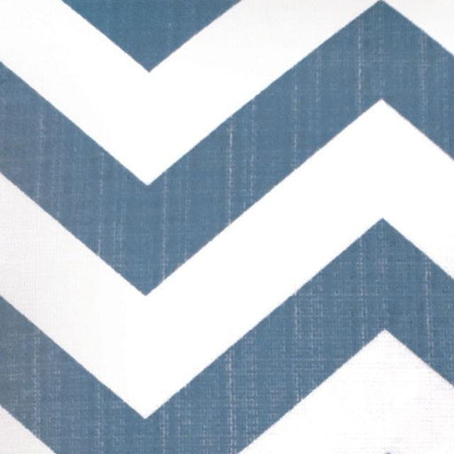 ZOE 18" X 18" Pillow, Blue Chevron (2/CTN) - R&R Furniture Gallery (Fountain Valley, CA)