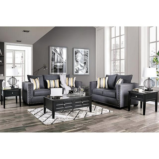 Inkom Slate Love Seat - R&R Furniture Gallery (Fountain Valley, CA)
