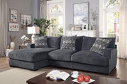Kaylee Gray L-Shaped Sectional - R&R Furniture Gallery (Fountain Valley, CA)