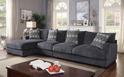 Kaylee Gray Large L-Shaped Sectional - R&R Furniture Gallery (Fountain Valley, CA)