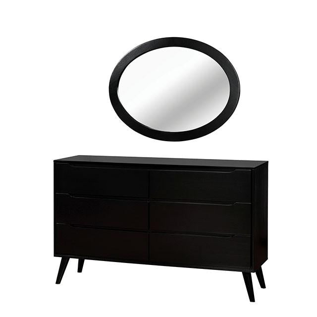 LENNART II Black Dresser - R&R Furniture Gallery (Fountain Valley, CA)
