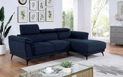 NAPANEE Sectional, Navy - R&R Furniture Gallery (Fountain Valley, CA)