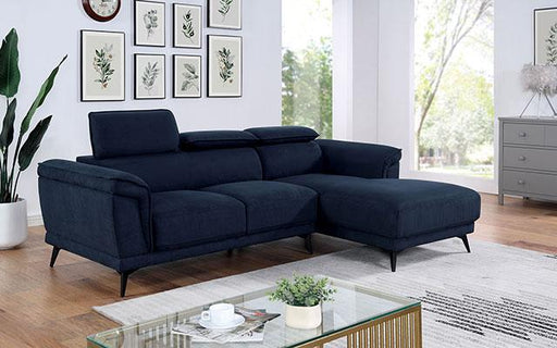 NAPANEE Sectional, Navy - R&R Furniture Gallery (Fountain Valley, CA)
