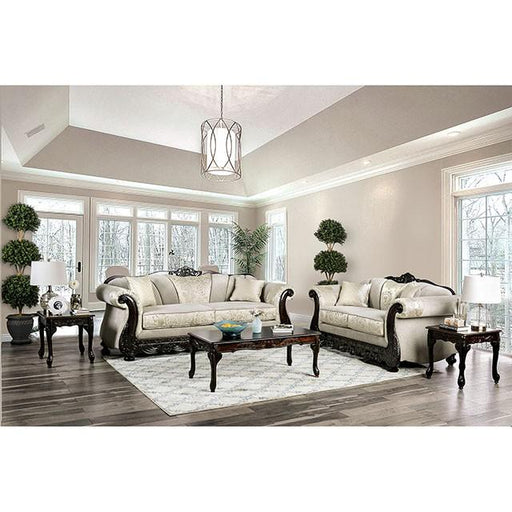 Newdale Ivory Love Seat - R&R Furniture Gallery (Fountain Valley, CA)
