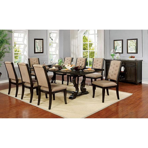Patience Dark Walnut Dining Table - R&R Furniture Gallery (Fountain Valley, CA)