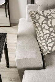 PICOTEE Sofa, Light Gray/Black - R&R Furniture Gallery (Fountain Valley, CA)