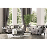 Pierpont Gray Ottoman - R&R Furniture Gallery (Fountain Valley, CA)