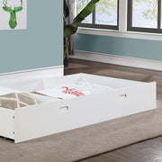 PRIAM Trundle/Drawers, White/Gray - R&R Furniture Gallery (Fountain Valley, CA)