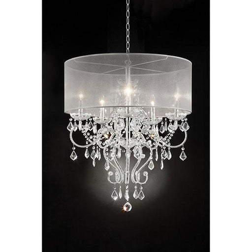 Rigel Silver 31 1/2"H Ceiling Lamp - R&R Furniture Gallery (Fountain Valley, CA)