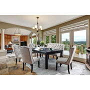 SANIA 3-Seater Loveseat Bench, Ivory - R&R Furniture Gallery (Fountain Valley, CA)