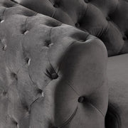 SAPPHIRA Chair, Dark Gray - R&R Furniture Gallery (Fountain Valley, CA)