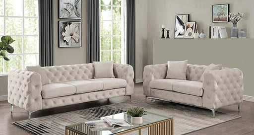 SAPPHIRA Chair, Beige - R&R Furniture Gallery (Fountain Valley, CA)
