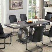 Saskia Gray Dining Table - R&R Furniture Gallery (Fountain Valley, CA)