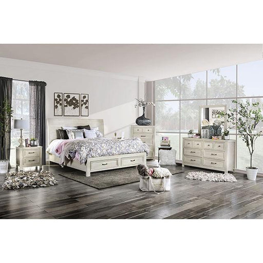 Tywyn Antique White Mirror - R&R Furniture Gallery (Fountain Valley, CA)