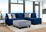 WALDPORT Swivel Chair, Navy - R&R Furniture Gallery (Fountain Valley, CA)