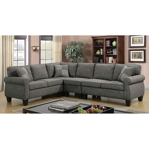 Rhian Dark Gray Sectional - R&R Furniture Gallery (Fountain Valley, CA)