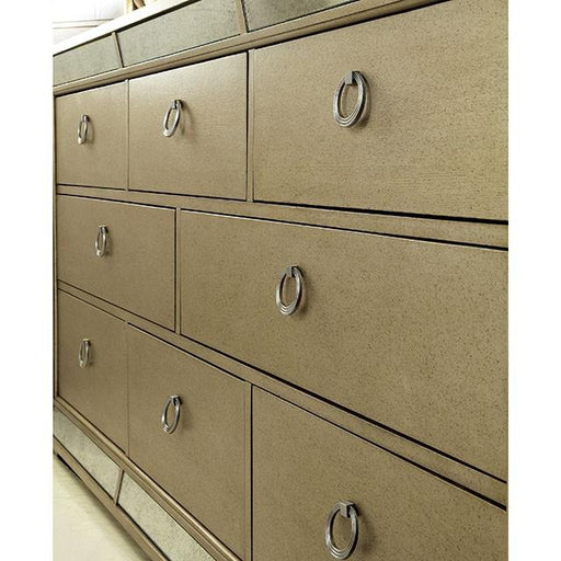 LORAINE Champagne Dresser - R&R Furniture Gallery (Fountain Valley, CA)