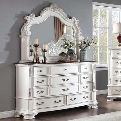 ESPARANZA Dresser, Pearl White - R&R Furniture Gallery (Fountain Valley, CA)