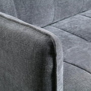 LYNDA Sofa w/ Pillows, Dark Gray - R&R Furniture Gallery (Fountain Valley, CA)