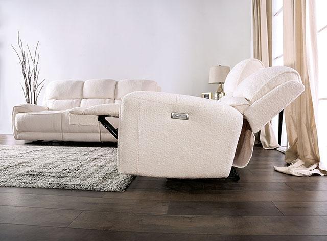 MORCOTE Power Sofa, Beige - R&R Furniture Gallery (Fountain Valley, CA)