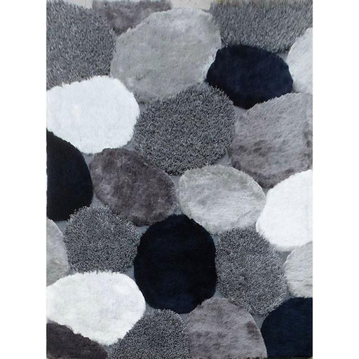 Vancouver Gray/Navy 5' X 7' Area Rug - R&R Furniture Gallery (Fountain Valley, CA)