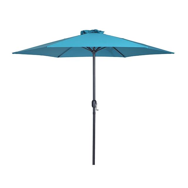 Lali 9 Ft Outdoor Umbrella + 21" Round Base - R&R Furniture Gallery (Fountain Valley, CA)