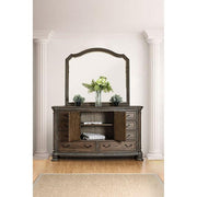 Persephone Rustic Natural Tone Mirror - R&R Furniture Gallery (Fountain Valley, CA)