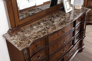 ESPARANZA Dresser, Brown Cherry - R&R Furniture Gallery (Fountain Valley, CA)