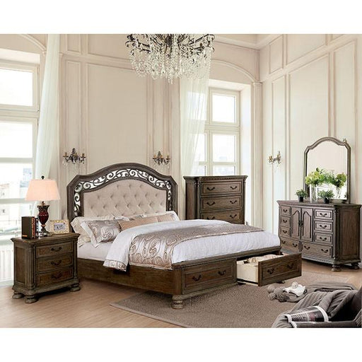 Persephone Rustic Natural Tone Mirror - R&R Furniture Gallery (Fountain Valley, CA)