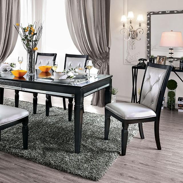 Alena 7 & 9 Pc Dining Table Set - R&R Furniture Gallery (Fountain Valley, CA)
