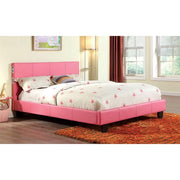 Evans E.King & Cal.King Bed Espressso, White, & Camel - R&R Furniture Gallery (Fountain Valley, CA)